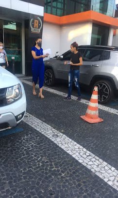 Panfletagem em farol São Paulo